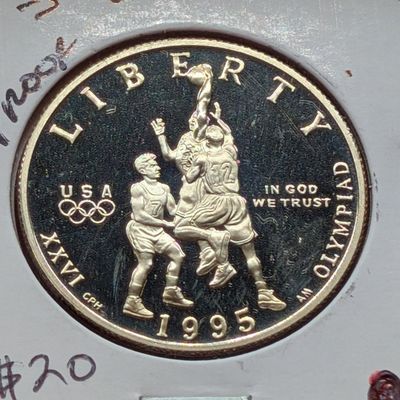 Sale Photo Thumbnail #86: 1995-S Proof Commemorative Atlanta Olympic Games Half Dollar - Low Mintage!