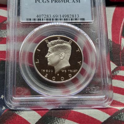 Sale Photo Thumbnail #312: 2009-S Kennedy Half Dollar PCGS PR69DCAM