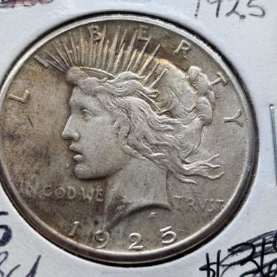 Sale Photo Thumbnail #74: 1925-P Peace 90% Silver Dollar