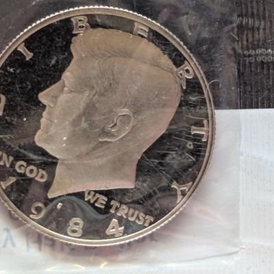 Sale Photo Thumbnail #233: 1984-S Kennedy Half Dollar, CH Proof 63