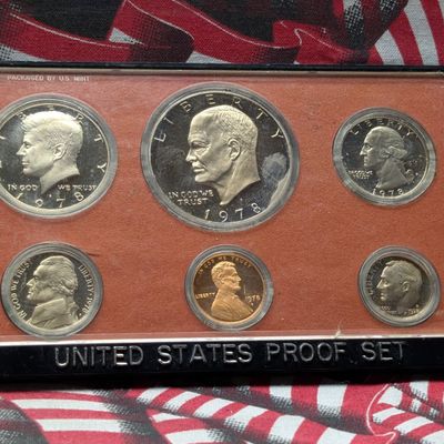 Sale Photo Thumbnail #387: 1978-S US Mint Proof 6-Coin Set No Box