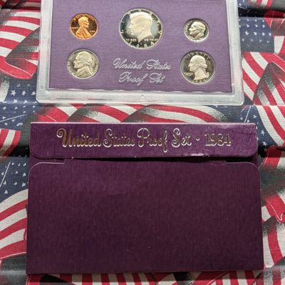 Sale Photo Thumbnail #78: 1984-S U.S. Proof Set In OGP