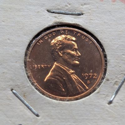 Sale Photo Thumbnail #49: 1972-S Proof Lincoln Memorial Cent