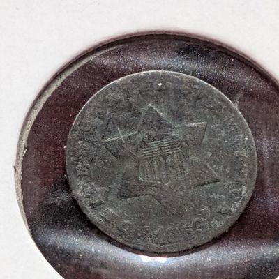 Sale Photo Thumbnail #134: 1853 Silver Three Cent
