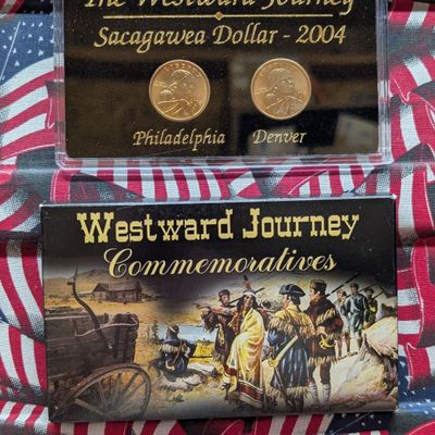 Sale Photo Thumbnail #161: 2004 P & D The Westward Journey Sacagawea Dollars
