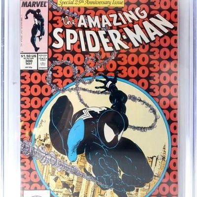 Sale Photo Thumbnail #335: AMAZING SPIDER-MAN #300 CGC 9.2 1ST FULL APP VENOM