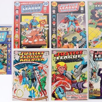 Sale Photo Thumbnail #185: JUSTICE LEAGUE OF AMERICA SILVER/BRONZE AGE (7)