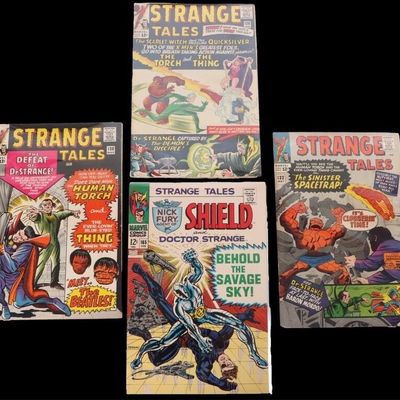 Sale Photo Thumbnail #238: STRANGE TALES 3RD APP BARON MORDO BEATLES STORY -4