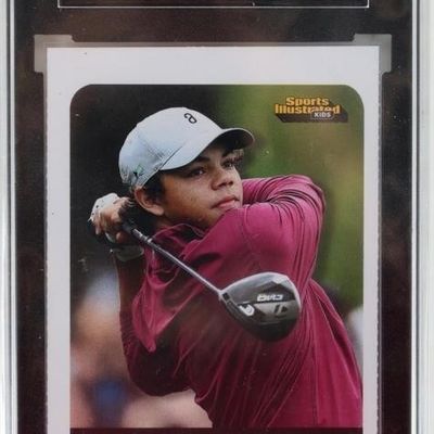 Sale Photo Thumbnail #11: CHARLIE WOODS #907 SGC 6.0 2024 SI FOR KIDS GOLF
