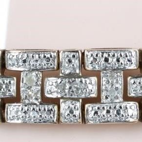 Sale Photo Thumbnail #118: ROSS SIMONS EARTH MINED DIAMOND LINK BRACELET