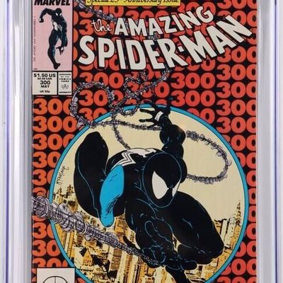 Sale Photo Thumbnail #447: AMAZING SPIDER-MAN #300 1ST FULL APP VENOM CGC 8.0