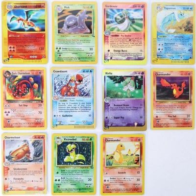Sale Photo Thumbnail #263: ASSORTED 1999-2003 COLLECTIBLE POKEMON CARDS -(11)