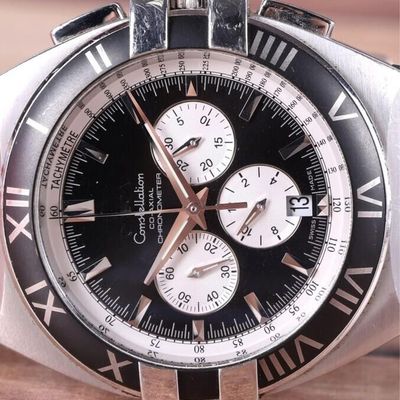 Sale Photo Thumbnail #85: OMEGA CONSTELLATION DOUBLE EAGLE MEN'S WRISTWATCH