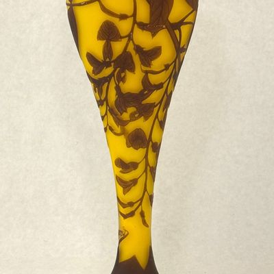 Sale Photo Thumbnail #434: Richard Yellow Cameo Vase