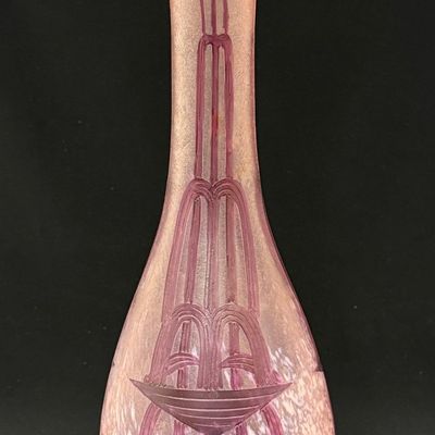 Sale Photo Thumbnail #431: Legras Cameo Glass Vase