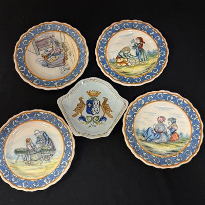 5 Porquier Beau Items
