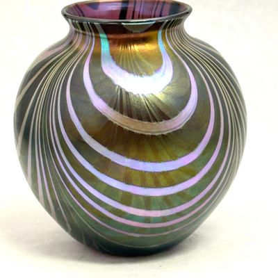 Sale Photo Thumbnail #498: Charles Lotton Glass Orb