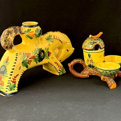 Sale Photo Thumbnail #137: 2 HB Quimper Items