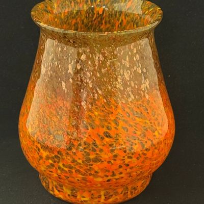 Sale Photo Thumbnail #409: Monart Art Glass Vase