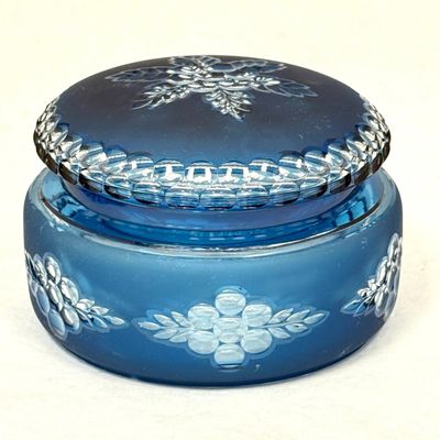 Sale Photo Thumbnail #338: Blue Val St. Lambert Powder Box