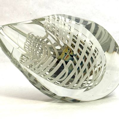Sale Photo Thumbnail #540: Jon Wolfe Art Glass Sculpture