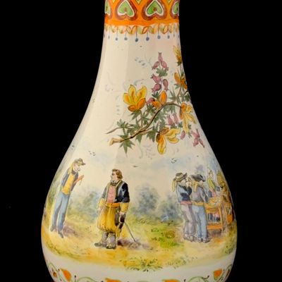 Sale Photo Thumbnail #220: HB Quimper Tall Vase
