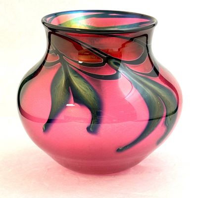 Sale Photo Thumbnail #480: Charles Lotton Pink Vase