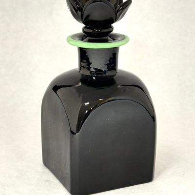Sale Photo Thumbnail #276: Steuben Black Bath Bottle