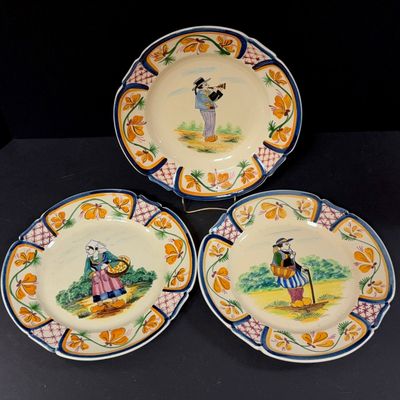 3 Pcs HB Quimper