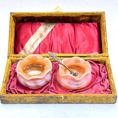 Sale Photo Thumbnail #410: Monot & Stumpf Opalescent Salts