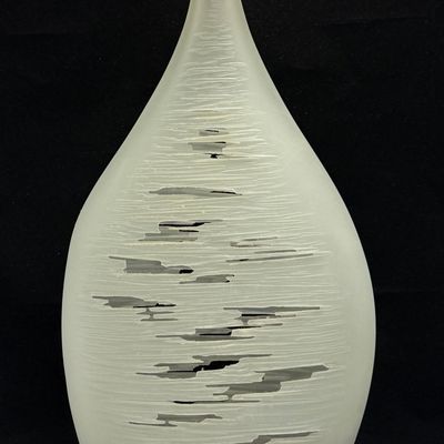 Sale Photo Thumbnail #590: Large Tear Drop Glass Vase