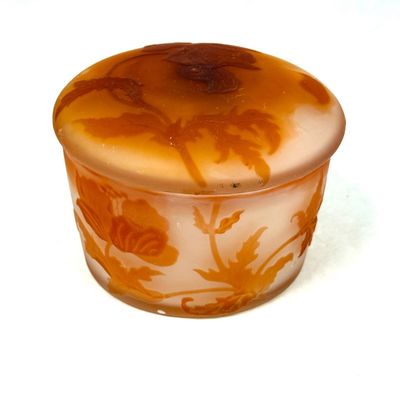 Sale Photo Thumbnail #425: Galle French Cameo Vanity Box