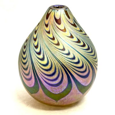 Sale Photo Thumbnail #537: Maytum Art Glass Vase
