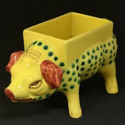 HB Quimper Polka Dot Pig