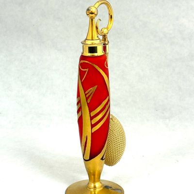 Sale Photo Thumbnail #286: DeVilbiss Elegant Red Perfume