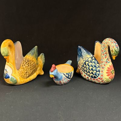 Sale Photo Thumbnail #114: 3 Quimper and HR Quimper Items