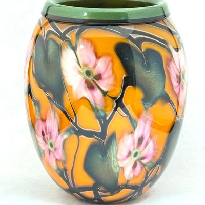 Sale Photo Thumbnail #472: Charles Lotton Mult-flora Vase