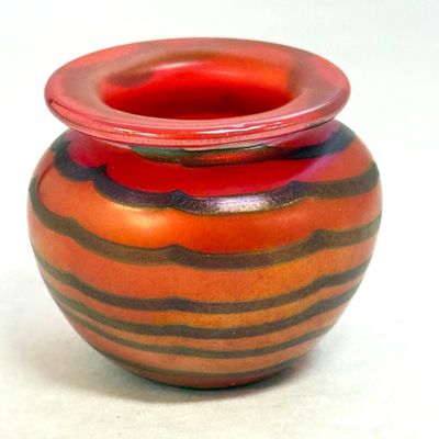 Sale Photo Thumbnail #654: Lotton Mandarian Cabinet Vase