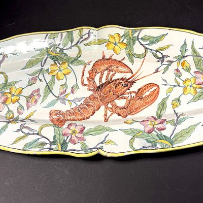 Sale Photo Thumbnail #107: Porquier Beau Oval Platter
