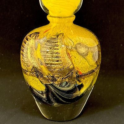 Sale Photo Thumbnail #622: Novaro Art Glass Perfume Bottle