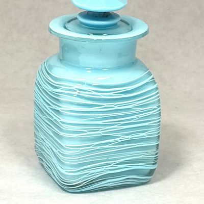 Sale Photo Thumbnail #277: Rare Light Blue Jade Bath Bottle
