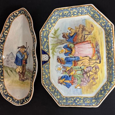 2 Porquier Beau Items