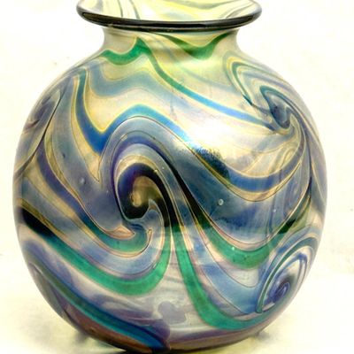 Sale Photo Thumbnail #642: Charles Lotton Glass Orb