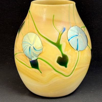 Sale Photo Thumbnail #485: Charles Lotton Caramel Vase