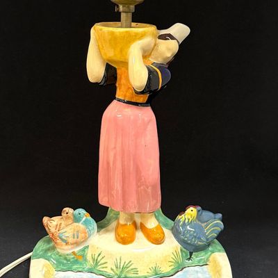 Sale Photo Thumbnail #131: Charles Maillard Figural Lamp