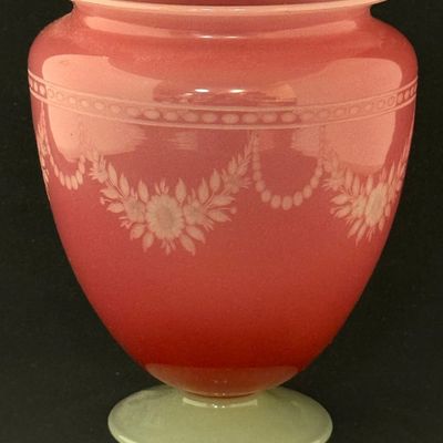 Sale Photo Thumbnail #365: Steuben Rosaline Vase
