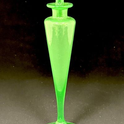 Sale Photo Thumbnail #270: Steuben Green Jade Perfume