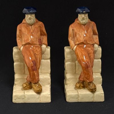 Pair HB Quimper Bookends