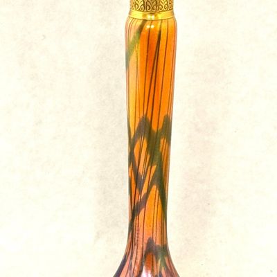 Sale Photo Thumbnail #354: Imperial Orange Free Hand Bottle