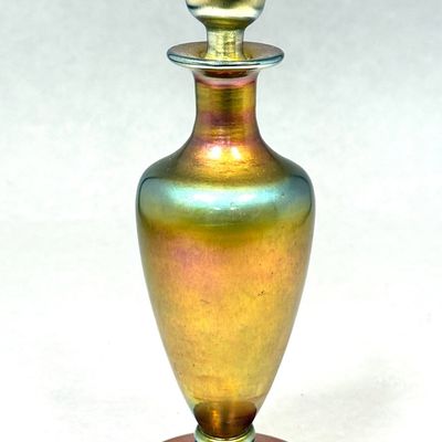 Sale Photo Thumbnail #264: Steuben Gold Aurene Perfume